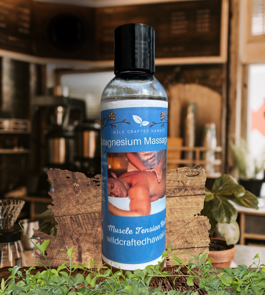 Magnesium Massage Oil. 4 oz