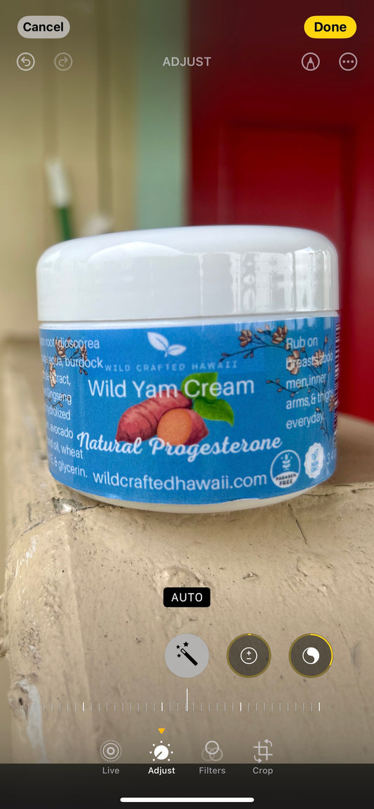 Wild Yam cream