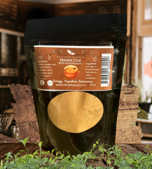 Masala Chai with Mushrooms